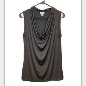 NWOT’s Worthington Draped Neck Sleeveless Top